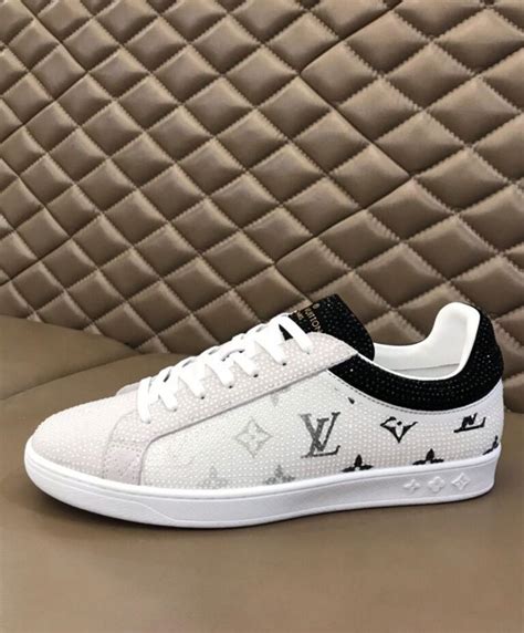 louis vuitton mens white shoes|lv sneakers men price.